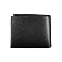 Guess Jeans Chic Black Leather Dual-Compartment Wallet
