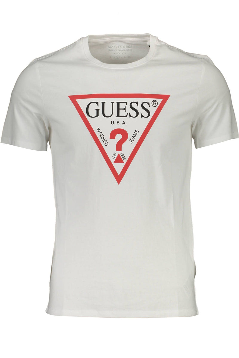 Guess Jeans Sleek Organic Slim-Fit Tee with Logo