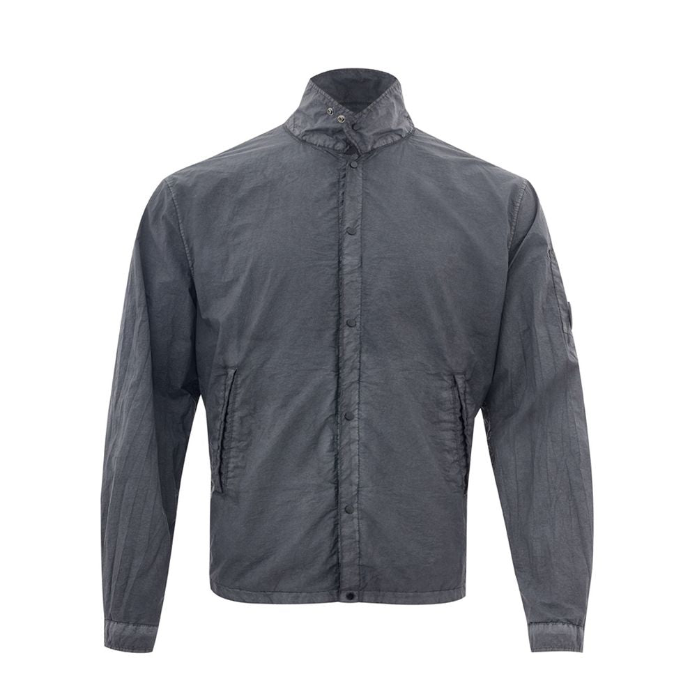 C.P. Company Sleek Black Polyamide Men's Jacket