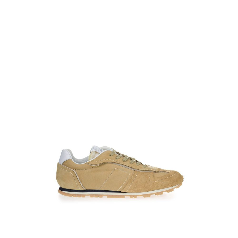 Maison Margiela Brown Leather Scamosciata Sneaker