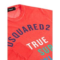Dsquared² Red Cotton T-Shirt