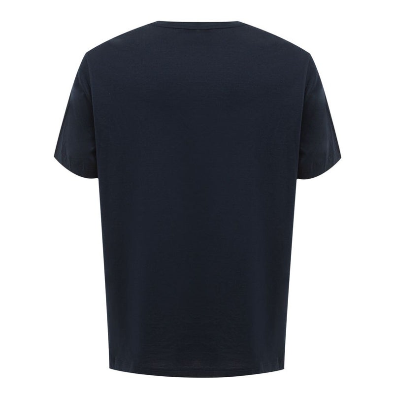 Brioni Blue Cotton T-Shirt