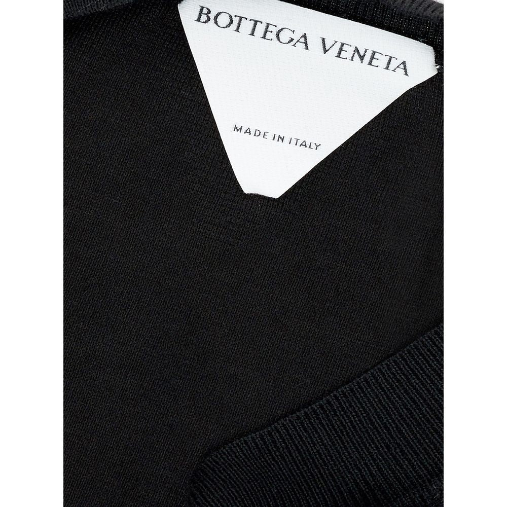 Bottega Veneta Elegant Cashmere Black Top for Women