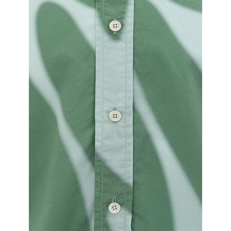 Tom Ford Elegant Green Cotton Shirt for Men
