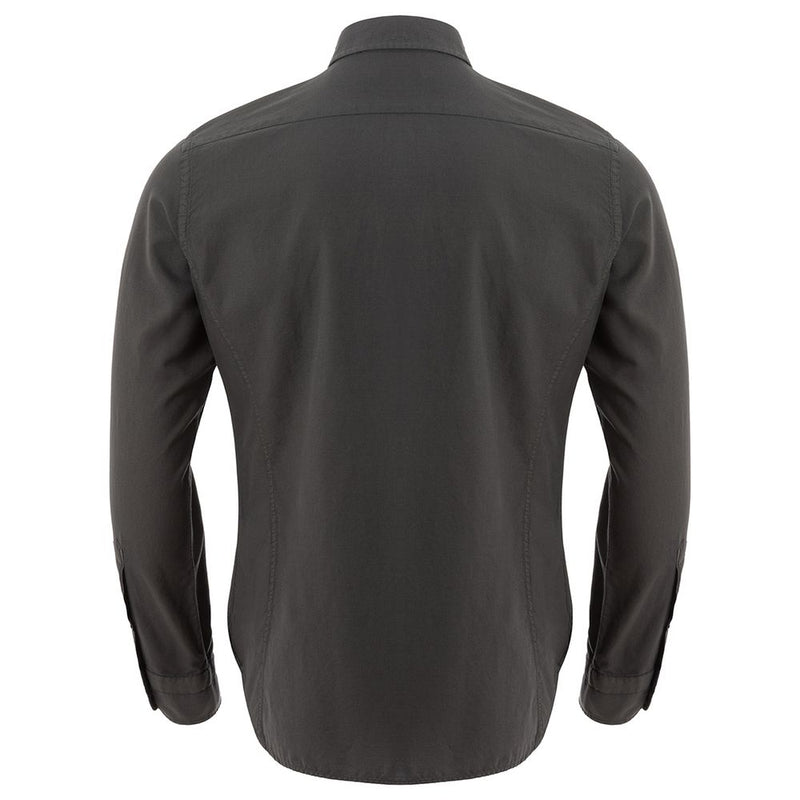 Tom Ford Elegant Gray Cotton Shirt for Men