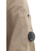 C.P. Company Beige Cotton Shirt for the Modern Man