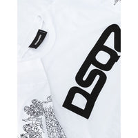 Dsquared² White Cotton T-Shirt