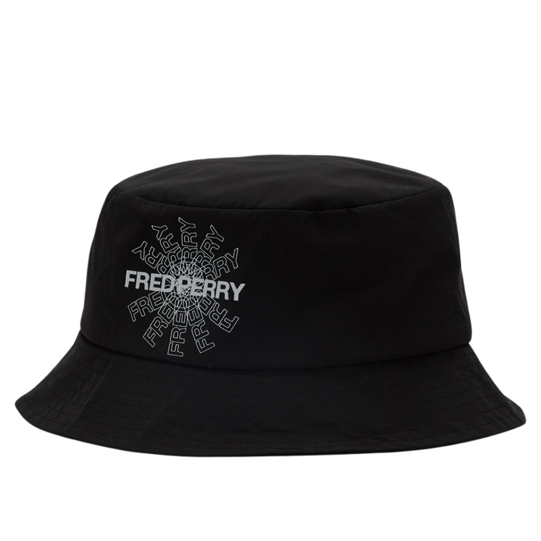 Fred Perry Mens Hw3657 102 Hat Black