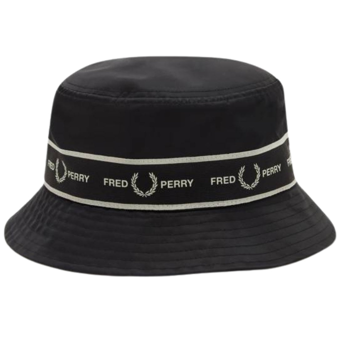 Fred Perry Mens Hw4635 102 Hat Black