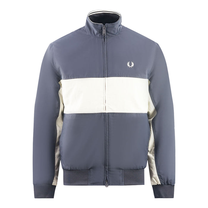 Fred Perry Mens J3540 N13 Jacket Dark Grey