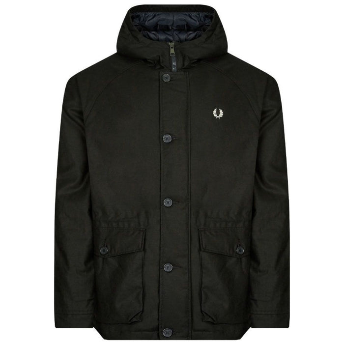 Fred Perry Mens J4586 Q20 Jacket Dark Green