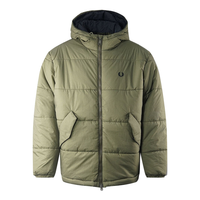 Fred Perry Mens J4588 Q55 Jacket Green