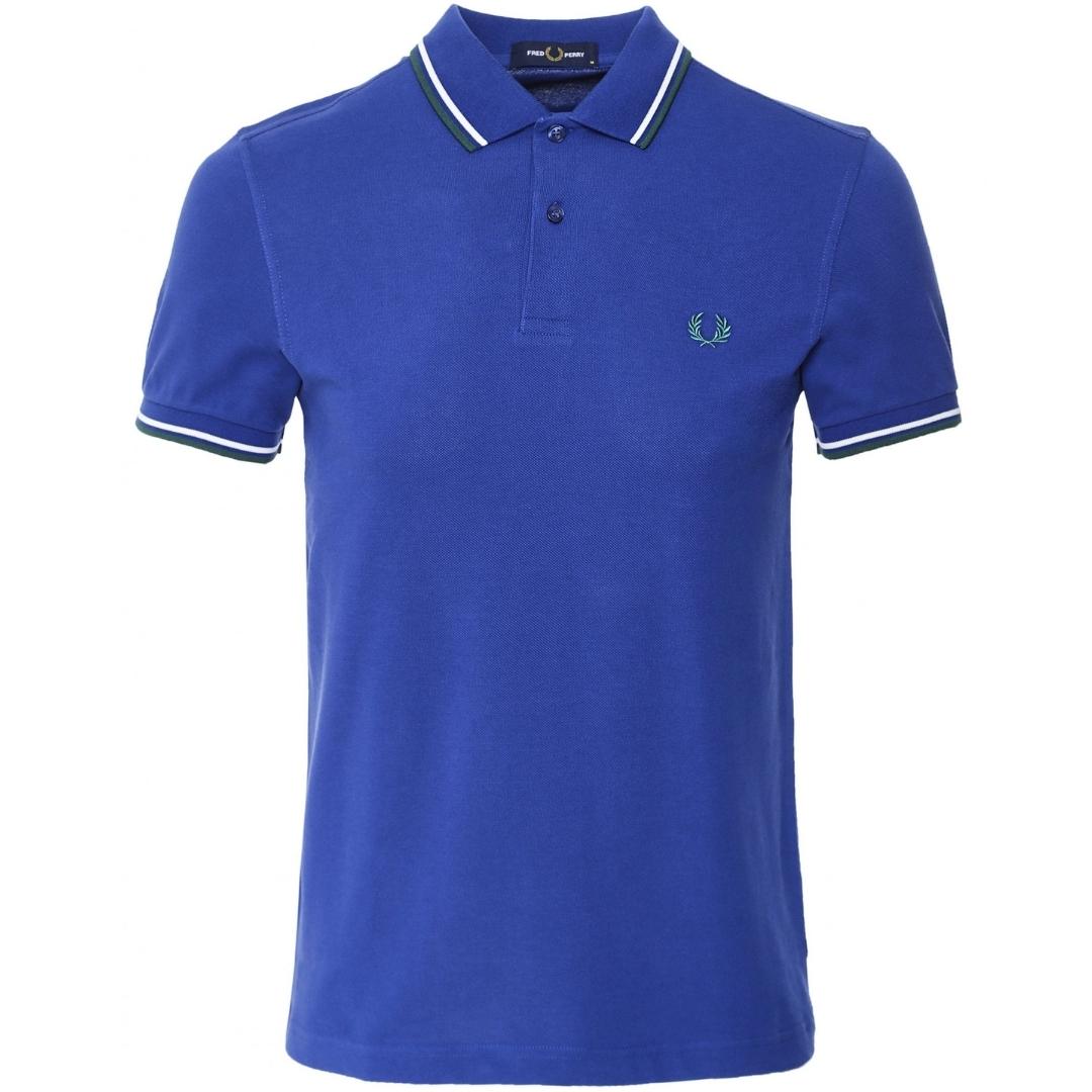 Fred Perry Mens Polo Shirt M3600 L33 Blue