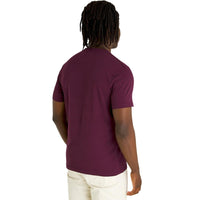 Lyle & Scott Mens TS400VOG Z562 T-Shirt Burgundy