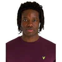 Lyle & Scott Mens TS400VOG Z562 T-Shirt Burgundy