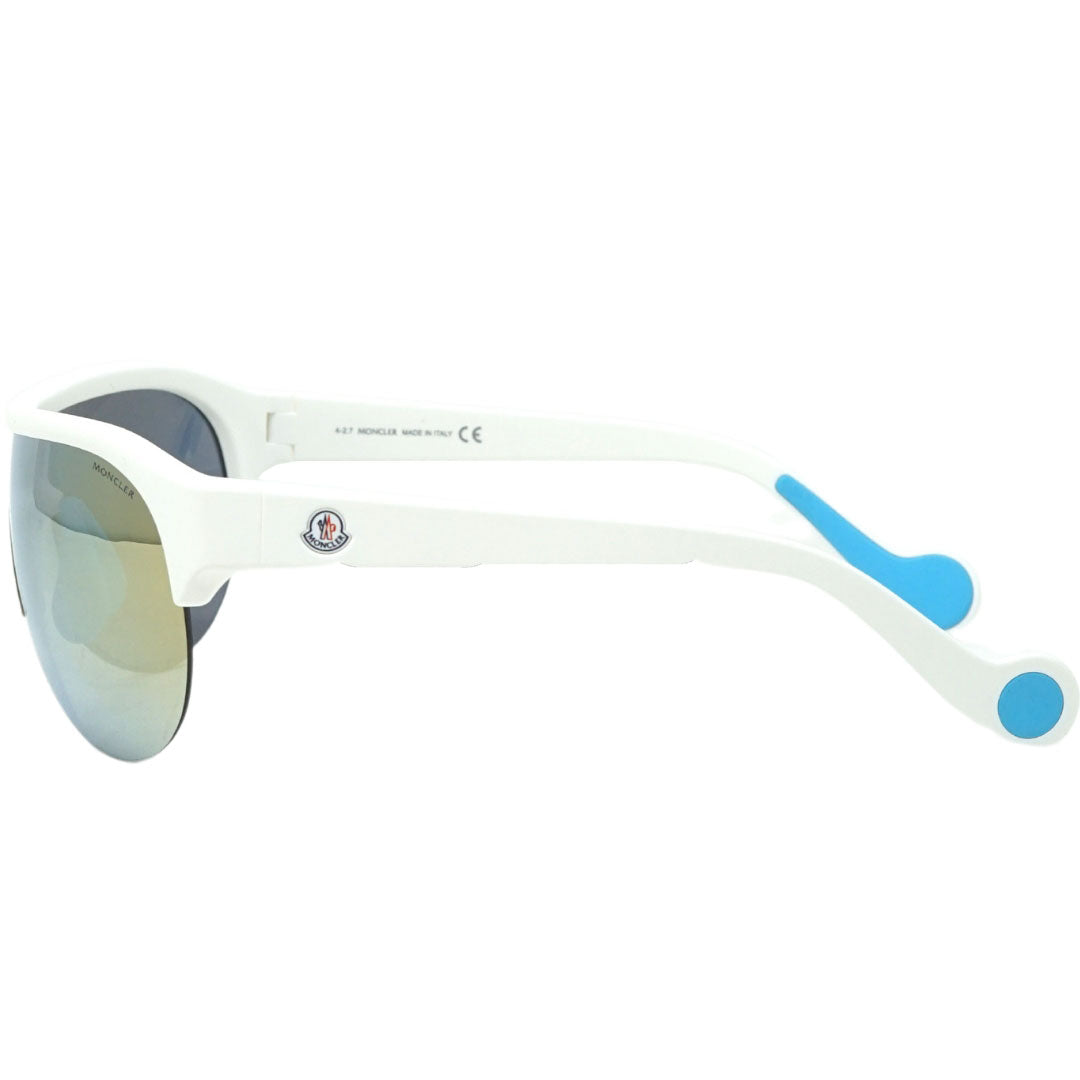 Moncler Ml0049 21C Oo Mens Sunglasses White