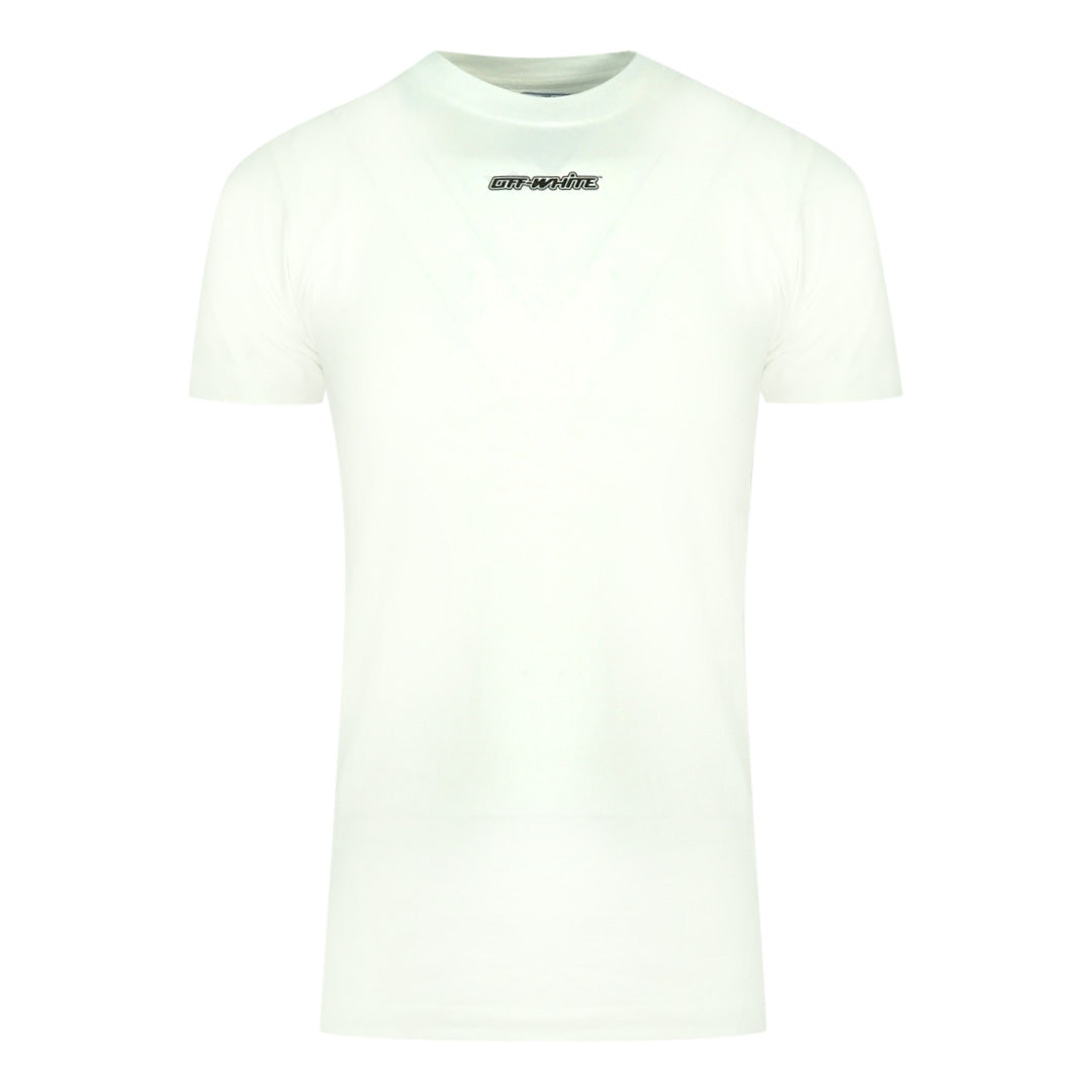 Off White Mens Omaa027E20Jer0050125 T Shirt White