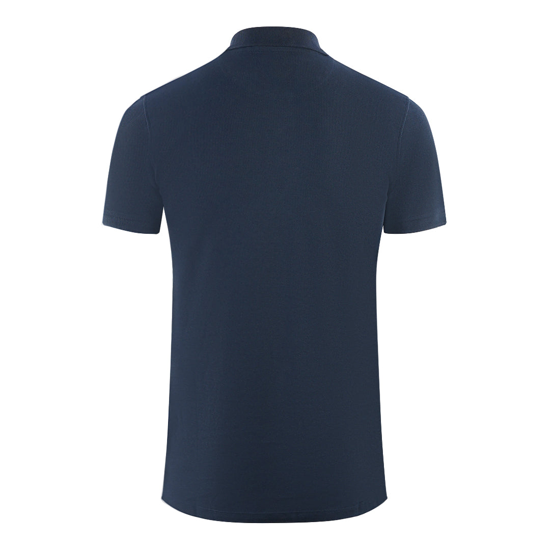 Aquascutum Mens P00123 85 Polo Shirt Navy