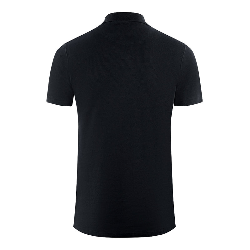 Aquascutum Mens P00123 99 Polo Shirt Black