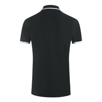 Aquascutum Mens P00323 99 Polo Shirt Black