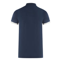 Aquascutum Mens P00523 85 Polo Shirt Navy