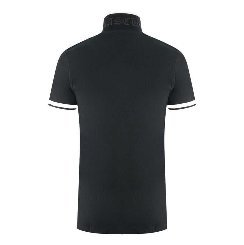 Aquascutum Mens P00723 99 Polo Shirt Black