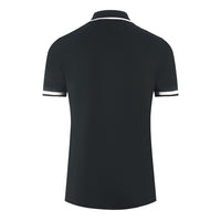 Aquascutum Mens P00823 99 Polo Shirt Black