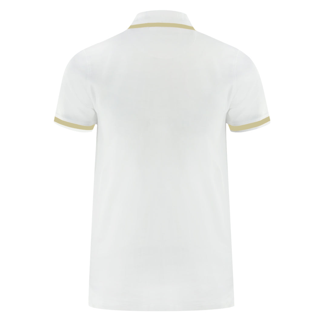 Aquascutum Mens P01023 01 Polo Shirt White