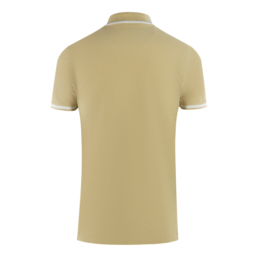 Aquascutum Mens P01023 12 Polo Shirt Beige