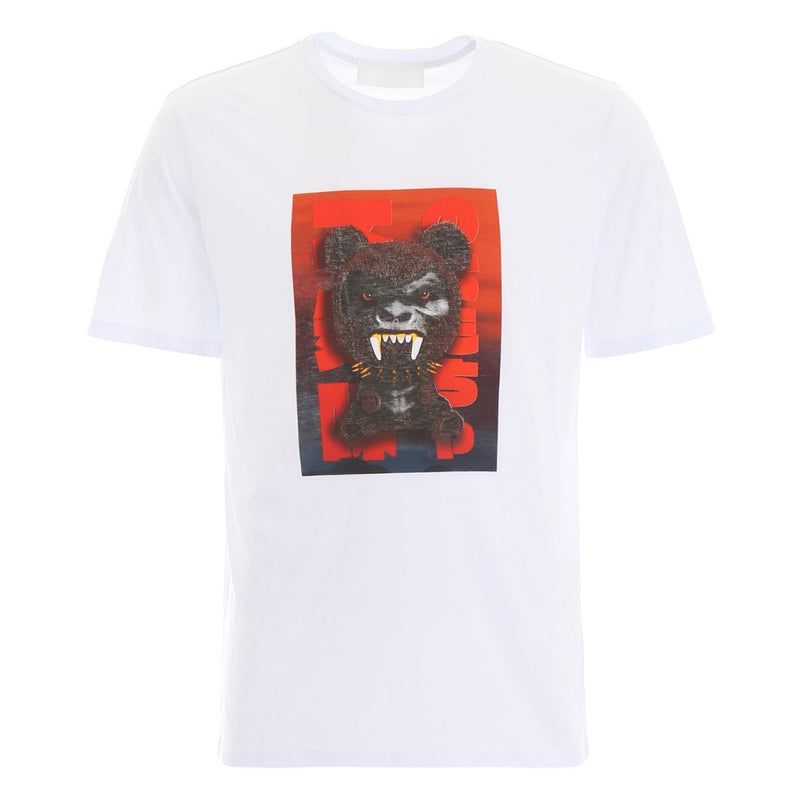 Neil Barrett Mens T Shirt Pbjt582S 607 White