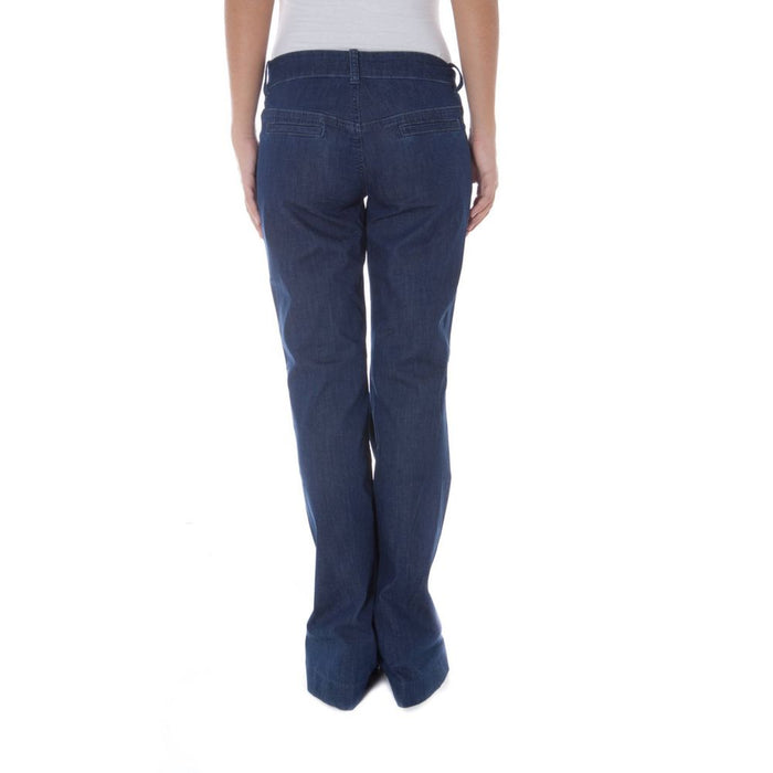 Phard Blue Cotton Jeans & Pant