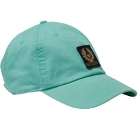 Belstaff Mens Phoenix Logo Baseball Cap Ocean Green