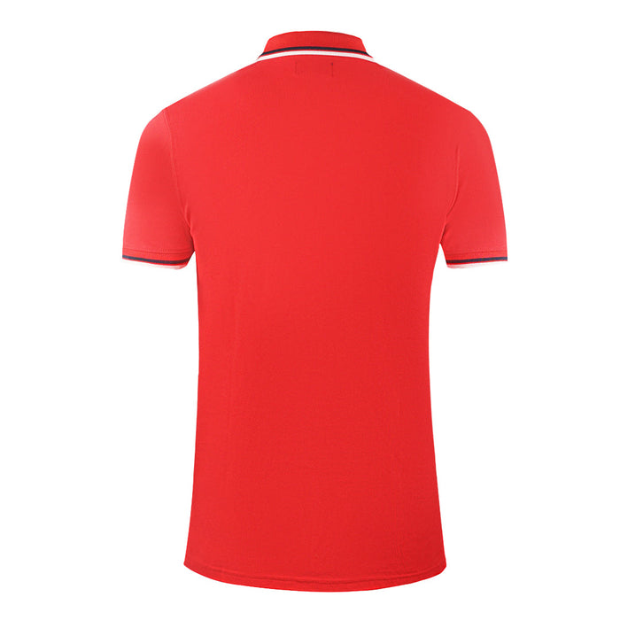 Aquascutum Mens Po002 13 Polo Shirt Red