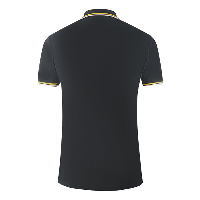 Aquascutum Mens Po002 16 Polo Shirt Black