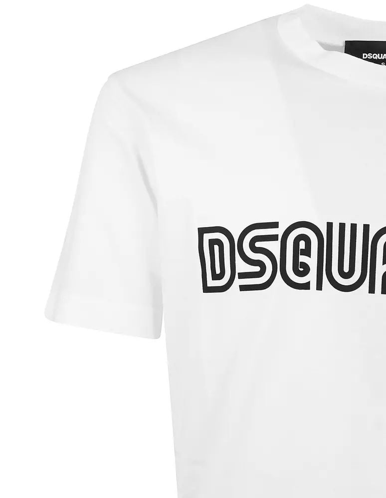 Dsquared² Elevated Classic White Cotton Tee