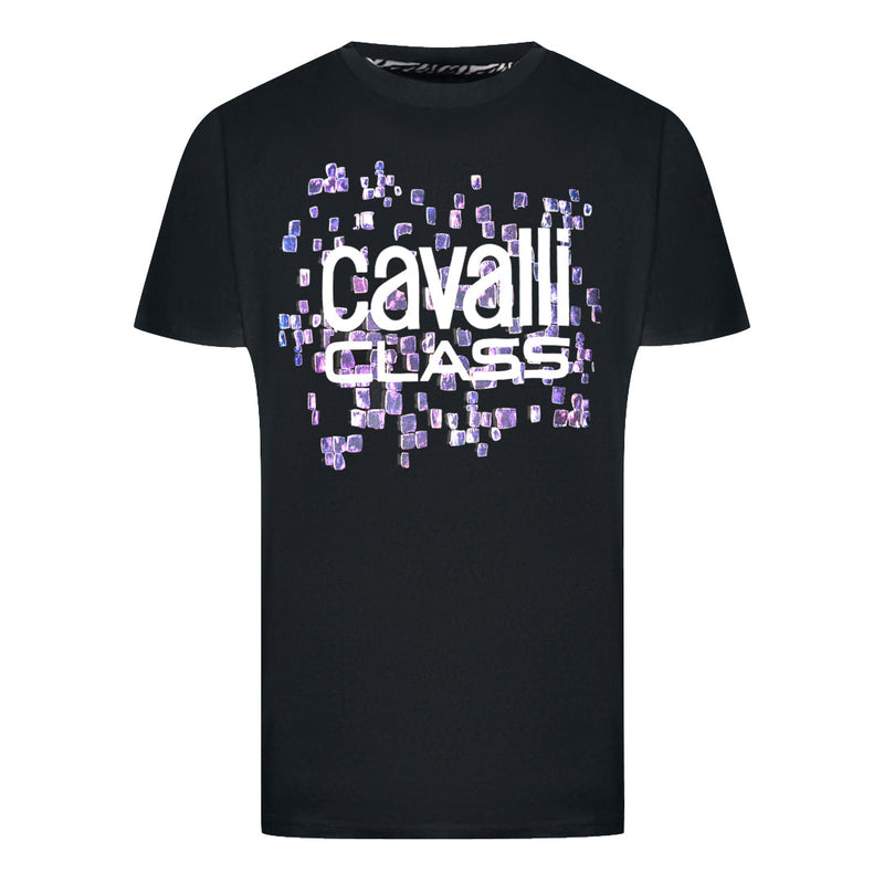 Cavalli Class Mens Qxt61U Jd060 05051 T Shirt Black