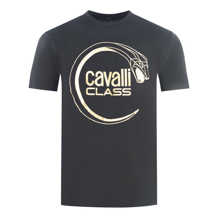 Cavalli Class Mens Rxt60B Jd060 05051 T Shirt Black