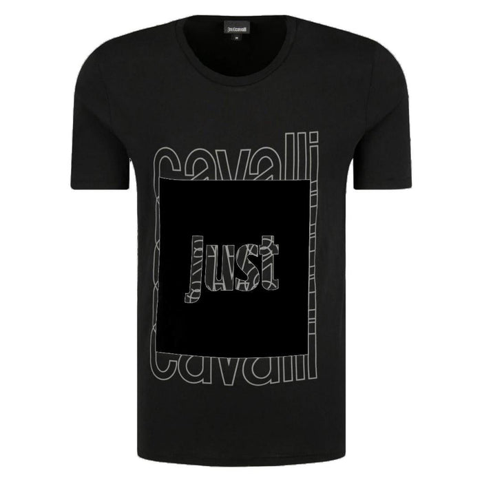Just Cavalli Mens T Shirt S01Gc0513 900 Black