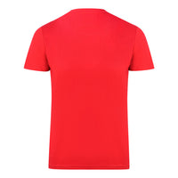 Aquascutum Mens T00323 52 T Shirt Red