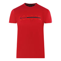Aquascutum Mens T00423 52 T Shirt Red