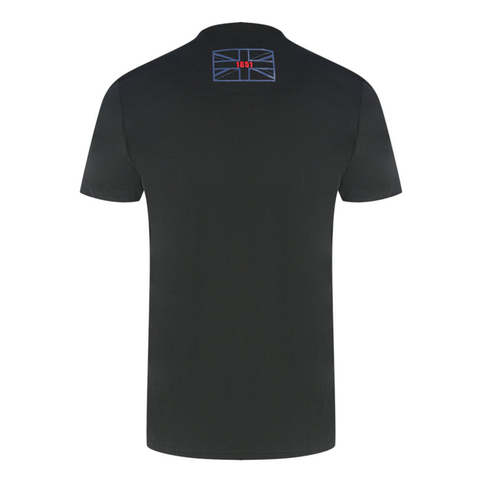 Aquascutum Mens T00723 99 T Shirt Black - Style Centre Wholesale