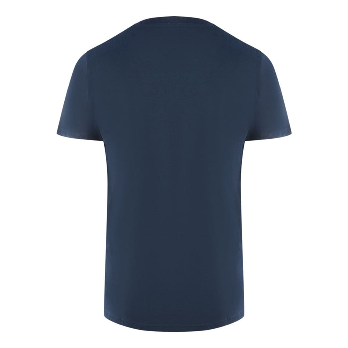 Aquascutum Mens T01023 85 T Shirt Navy Blue