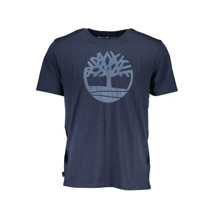 Timberland Blue Cotton T-Shirt