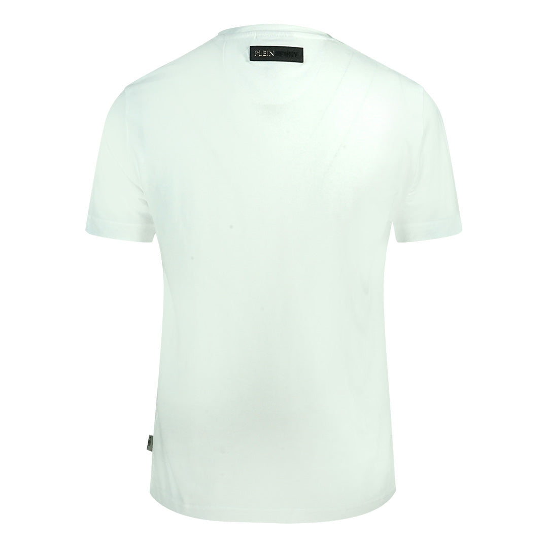 Plein Sport Mens T Shirt Tips122Tn 01 White