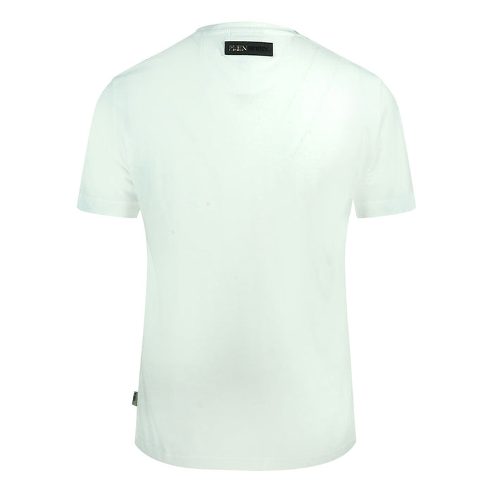Plein Sport Mens T Shirt Tips122Tn 01 White