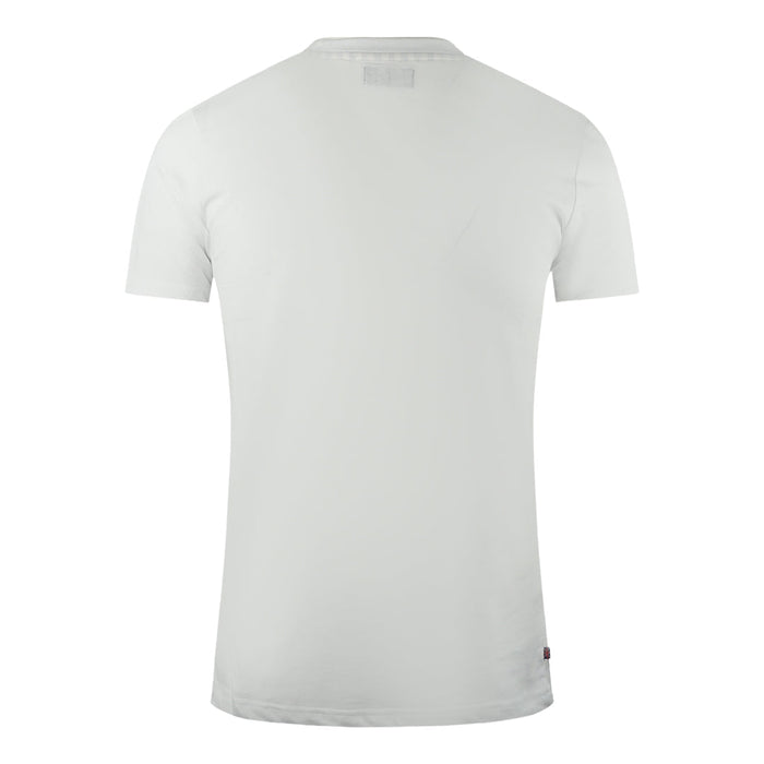 Aquascutum Mens Ts002 01 T Shirt White