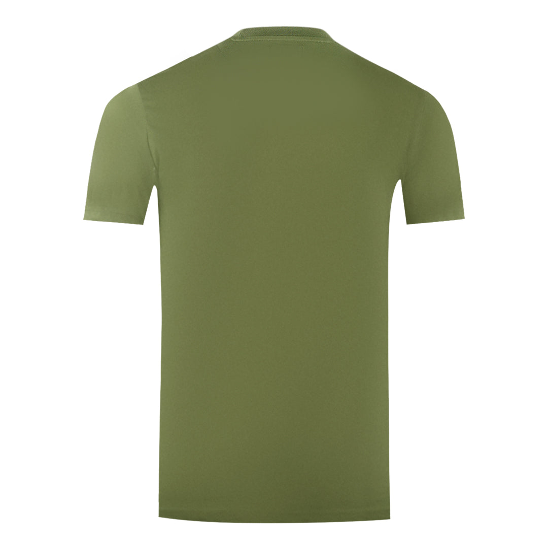 Aquascutum Mens Ts004 06 T Shirt Army Green