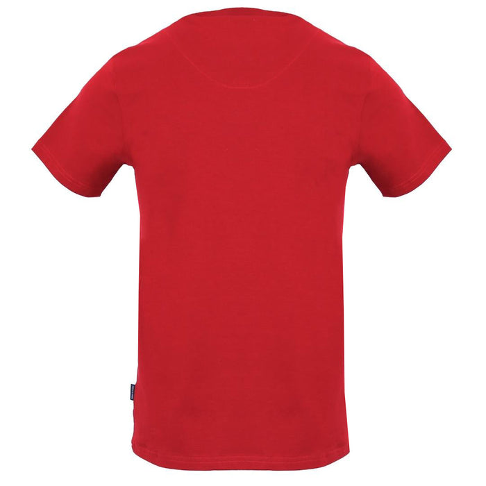 Aquascutum Mens Tsia08 52 T Shirt Red