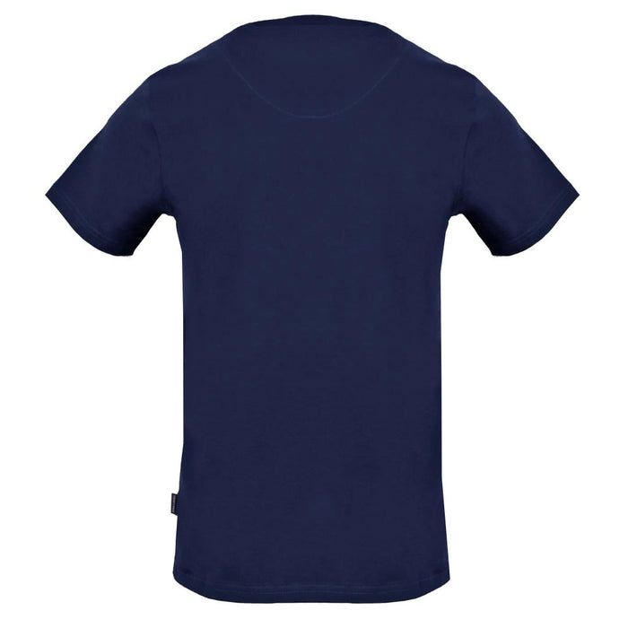 Aquascutum Mens Tsia112 85 T Shirt Blue