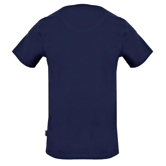 Aquascutum Mens Tsia131 85 T Shirt Blue